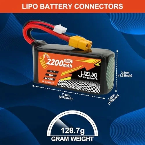 Unleash the Beast 2X 3S 2200mAh Lipo Batteries RC Powerhouse XH XT60 Ready Go FPV Cars Planes Helicopters